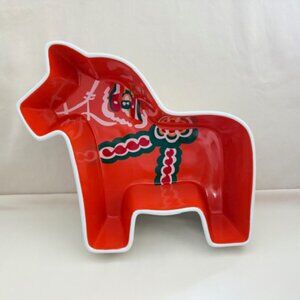Swedish Dala Horse Dish
